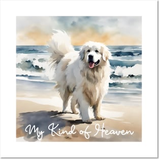 Great Pyr at Beach Posters and Art